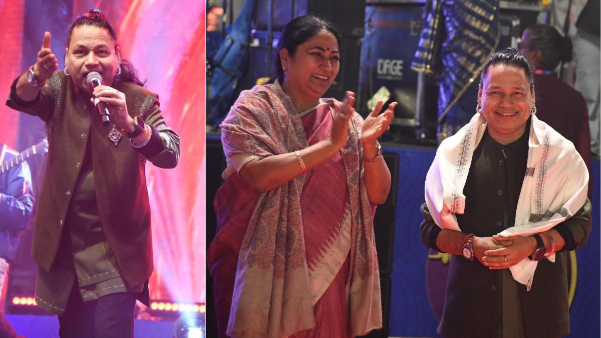 kailash kher mesmerizes at meher rangat festival 2025 in delhi