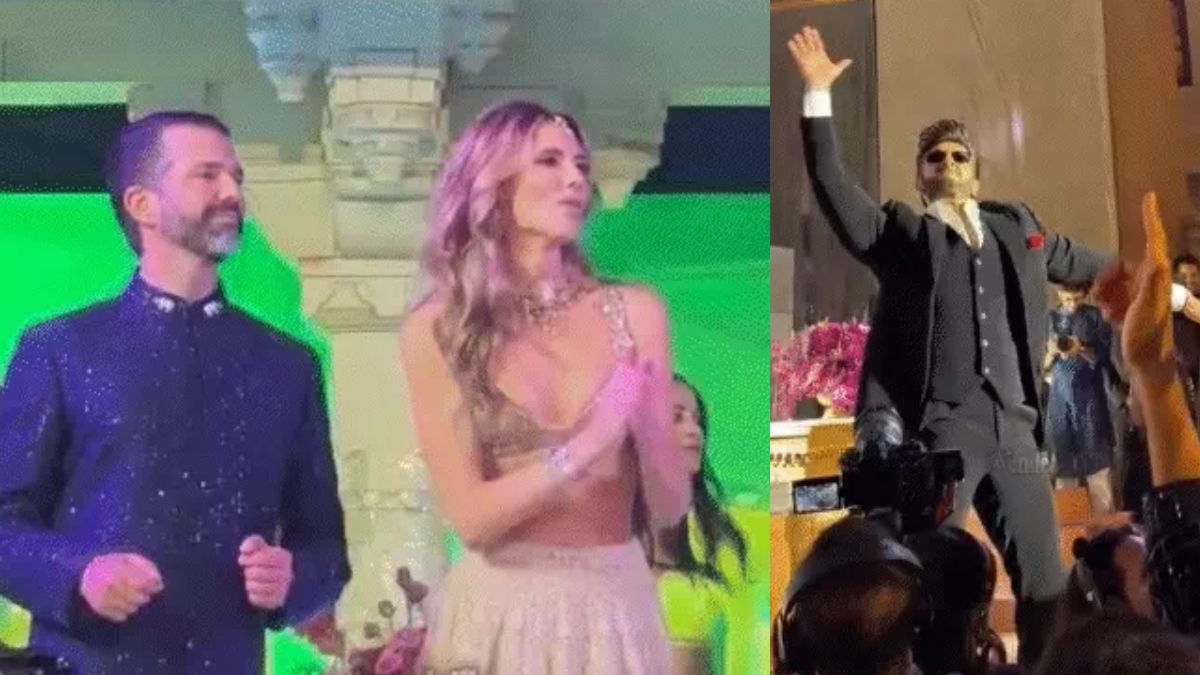 udaipur royal wedding trump jr dances with ranveer singh at bollywood night