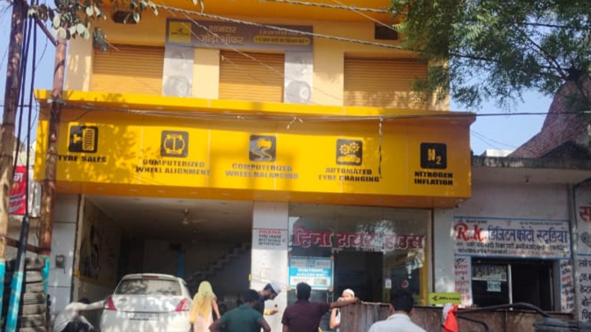 ghaziabad tire showroom built after demolishing shops allotted to scheduled castes