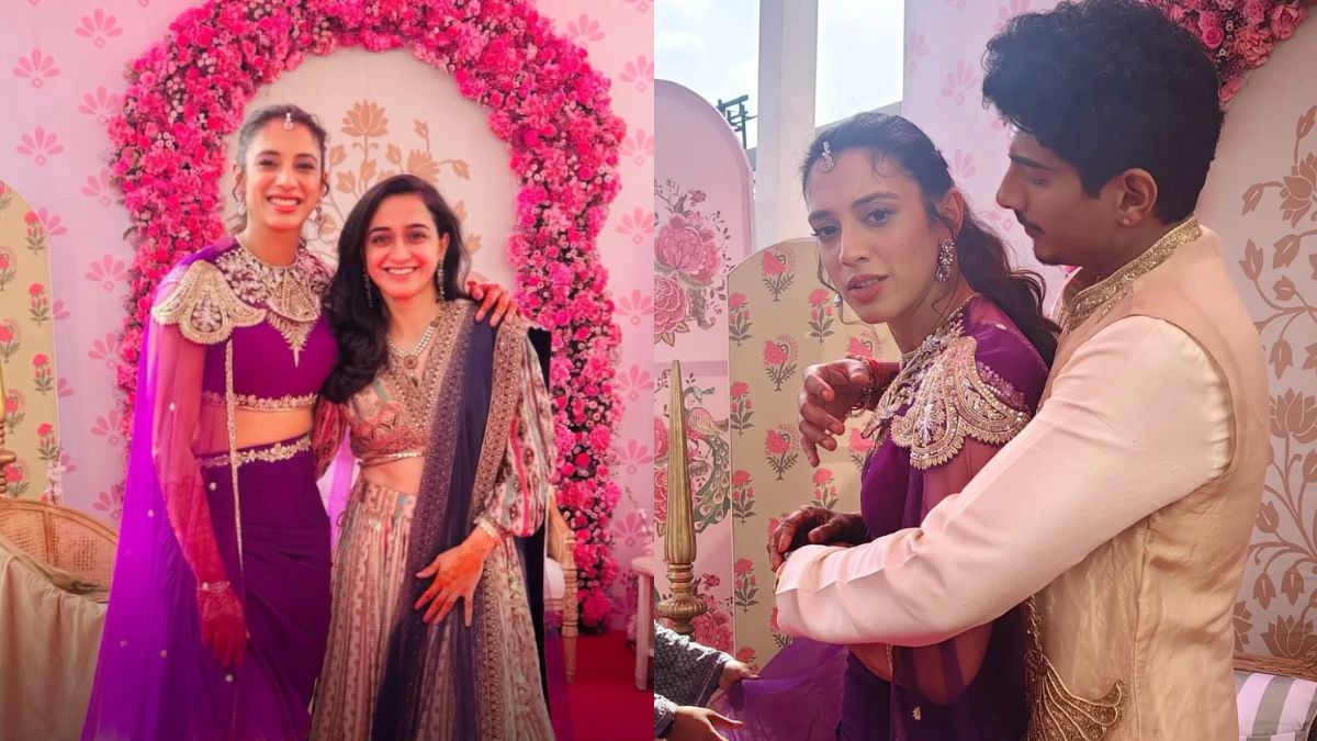 smriti mandhana and palaash muchhal wedding ceremony sunday in sangli