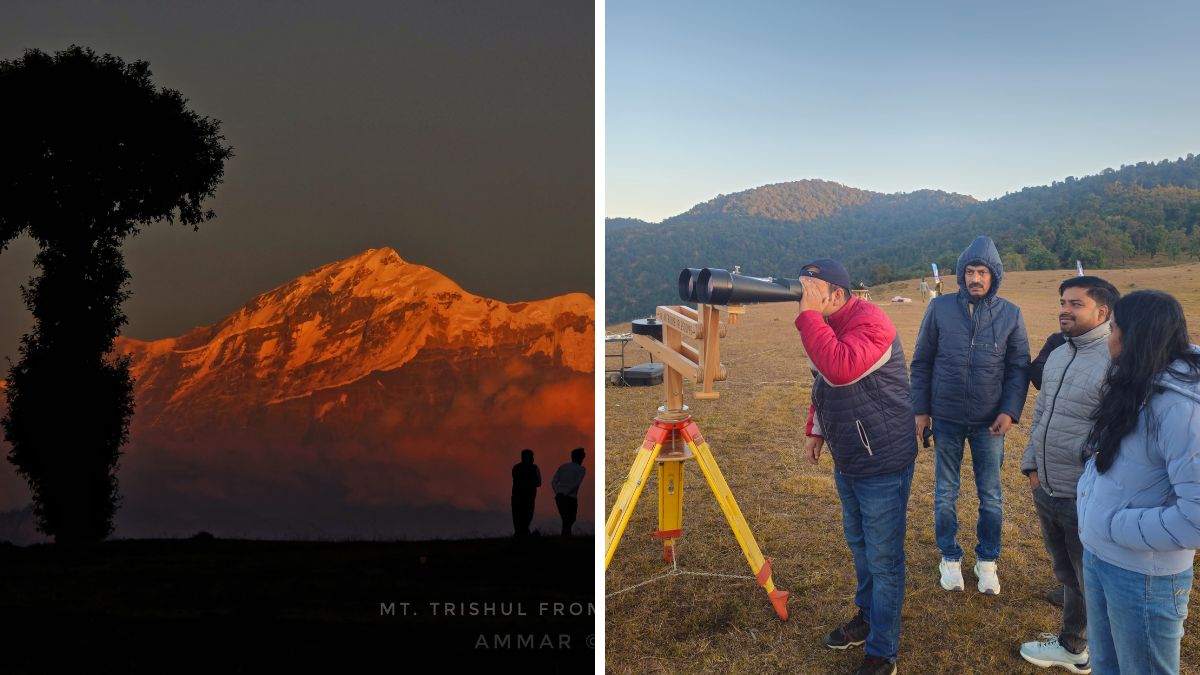 nature lovers learning celestial bodies secrets at astro village