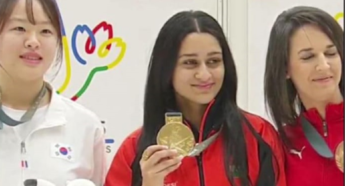 mahit sandhu wins gold deaf olympics rifle triumph
