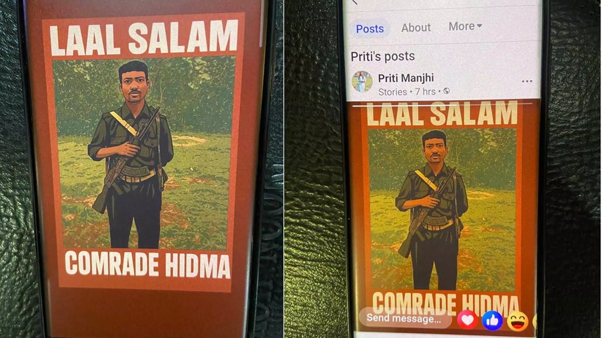 women congress leader who supported hidma has been barred from working