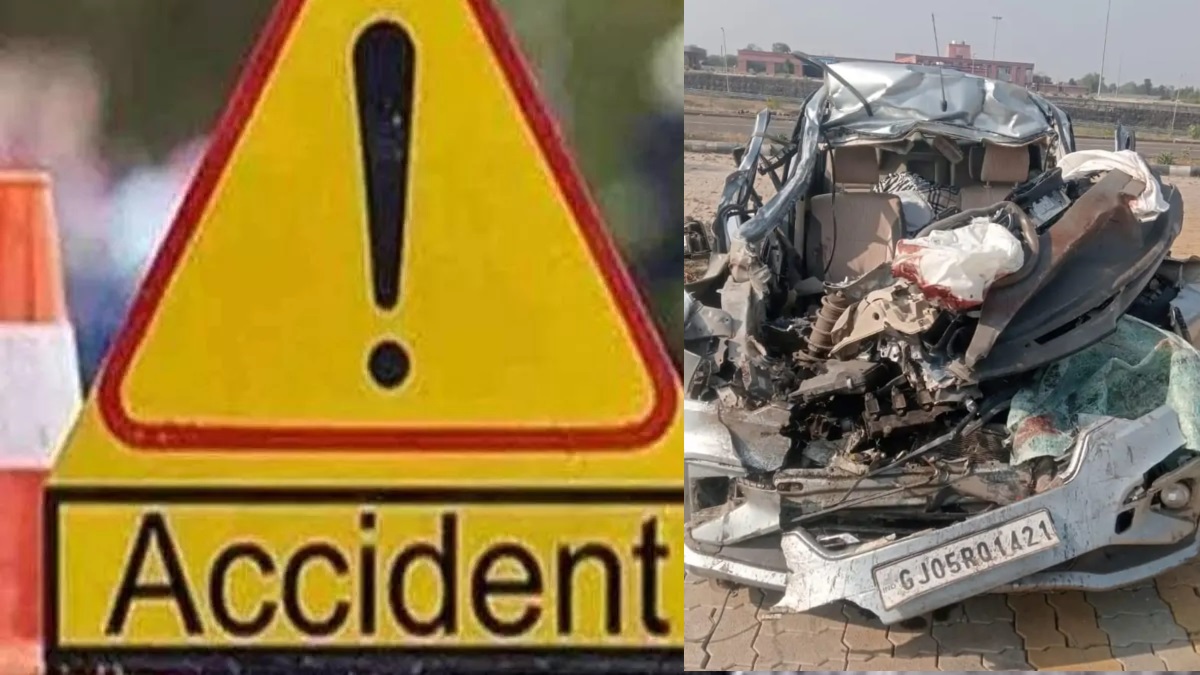 ratlam road accident car rams into truck on delhimumbai expressway