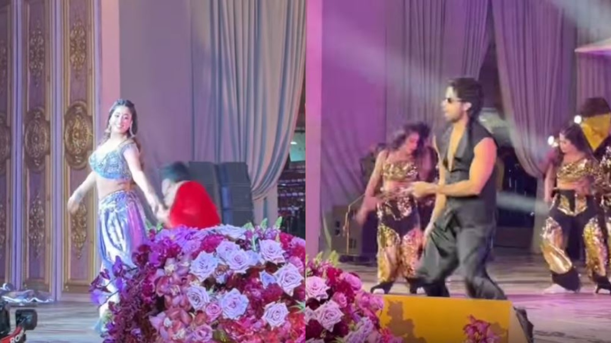 shahid kapoor janhvi kapoor and bollywood stars perform at us billionaire rama raju mantena daughter wedding
