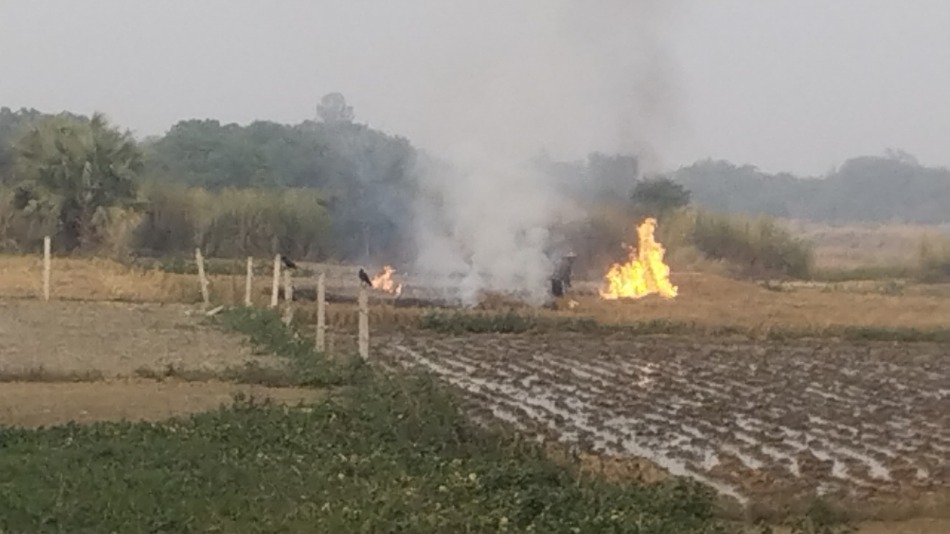 52 farmers fined for burning stubble one booked