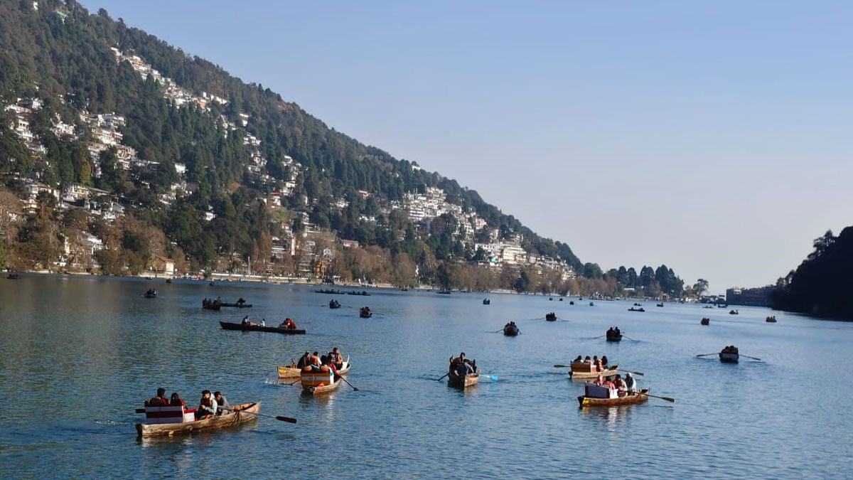 uttarakhand tourism tourists rush in nainital