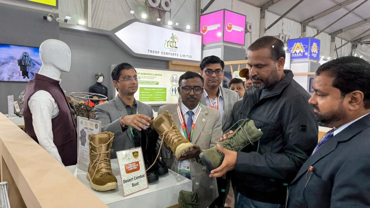 ordnance factories secure major order 1 lakh boots 7000 tents