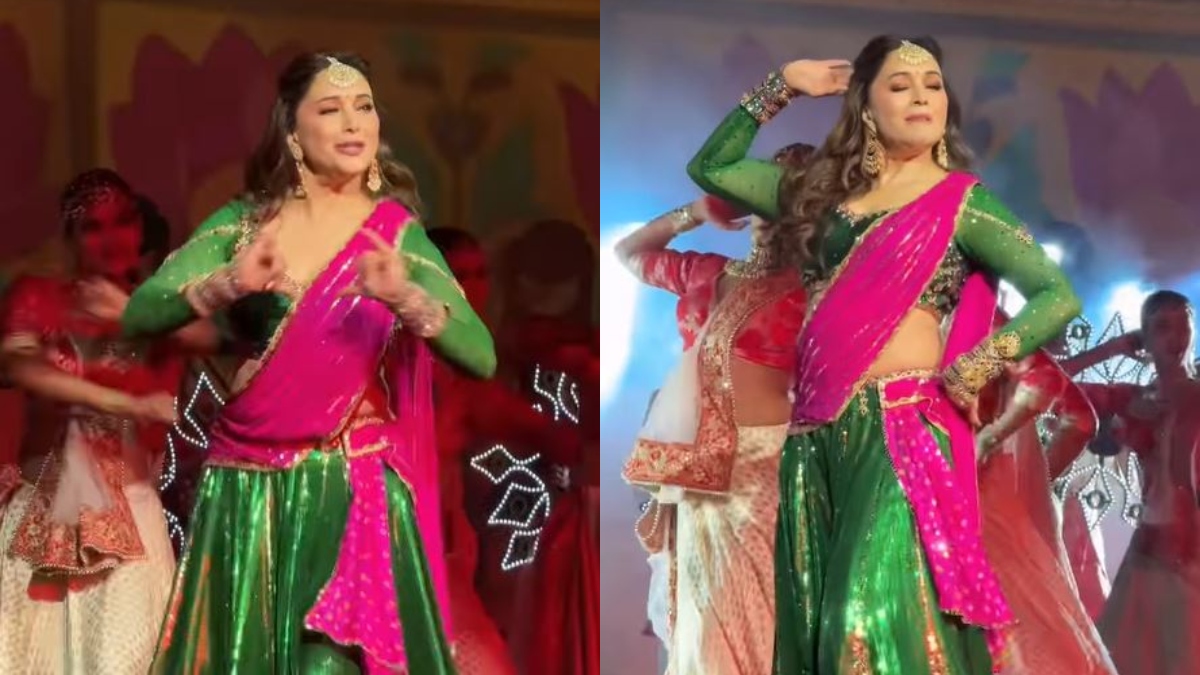 madhuri dixit dance at choli ke peeche kya hai song at us billionaire wedding at udaipur