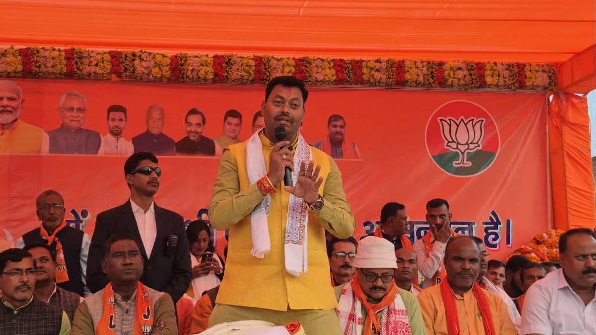 bihar minister declares lalten extinguished warns against anarchy