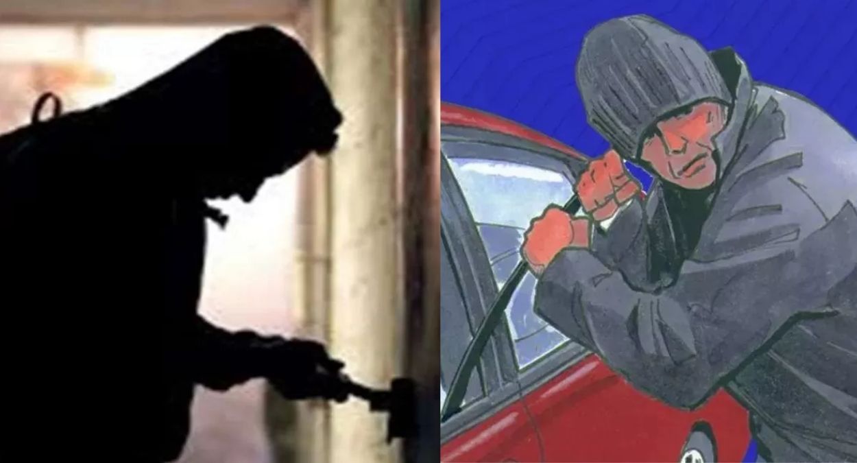 thieves wreak havoc in panchkula steal lakhs from the house of a dc office clerk sweets and rs 72000 stolen from a car in pinjore