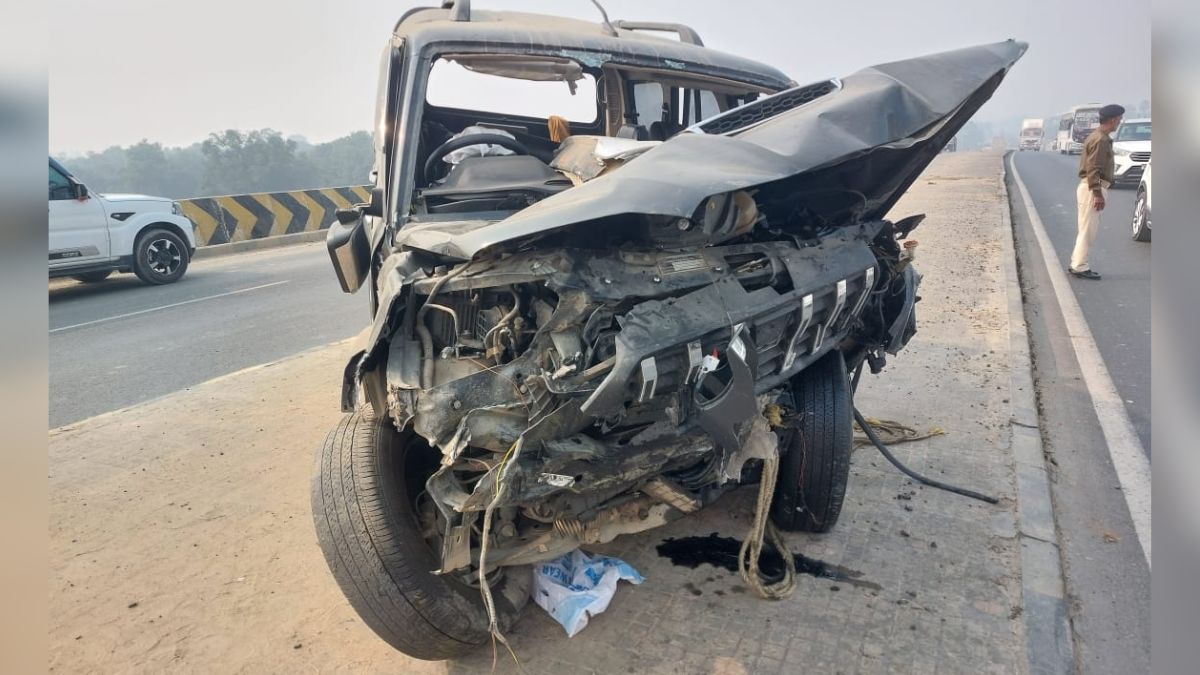 darbhanga scorpio car accident 3 dead and 4 injured in high speed crash