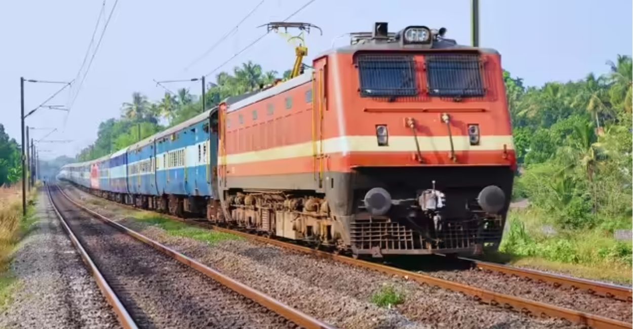 milk tanker breaks down near bharthana in delhi howrah rail route several trains including amrit bharat halted