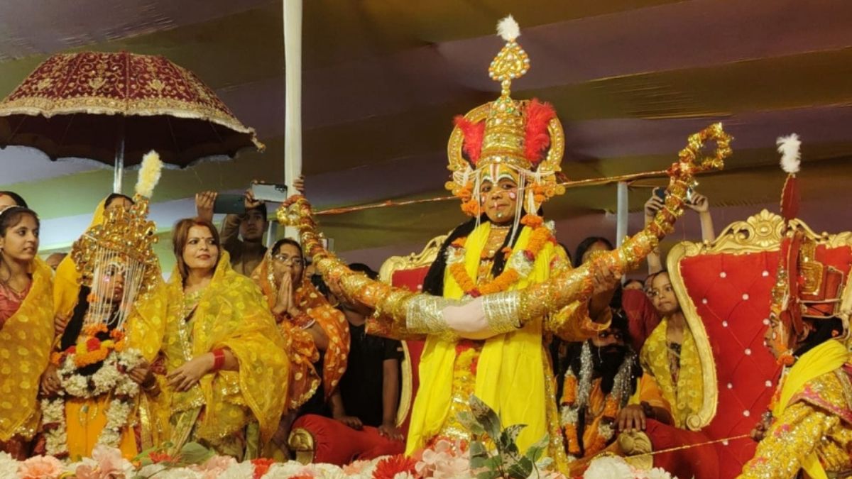 vivah panchami 2025 on third day of festival in janakpurdham nepal chants of lord ram