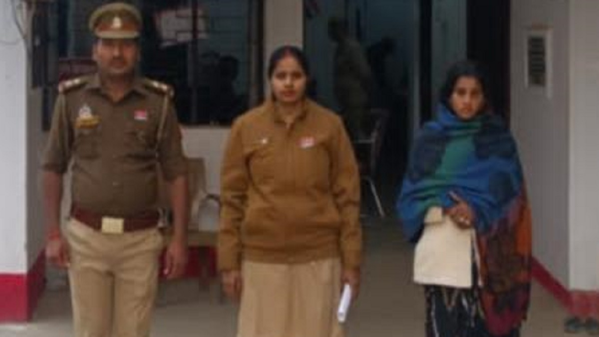 wife arrested for abetting husbands suicide in kaushambi