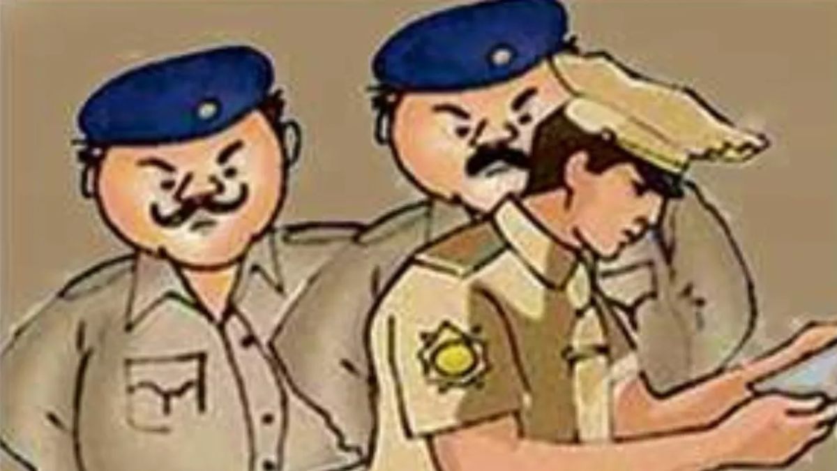 sho suspended after outsider found in bheldi police station