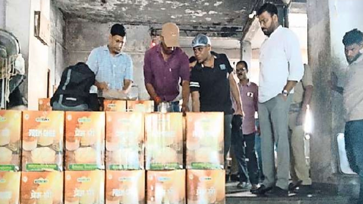 1439 kg desi ghee sample fails quality test in ghazipur