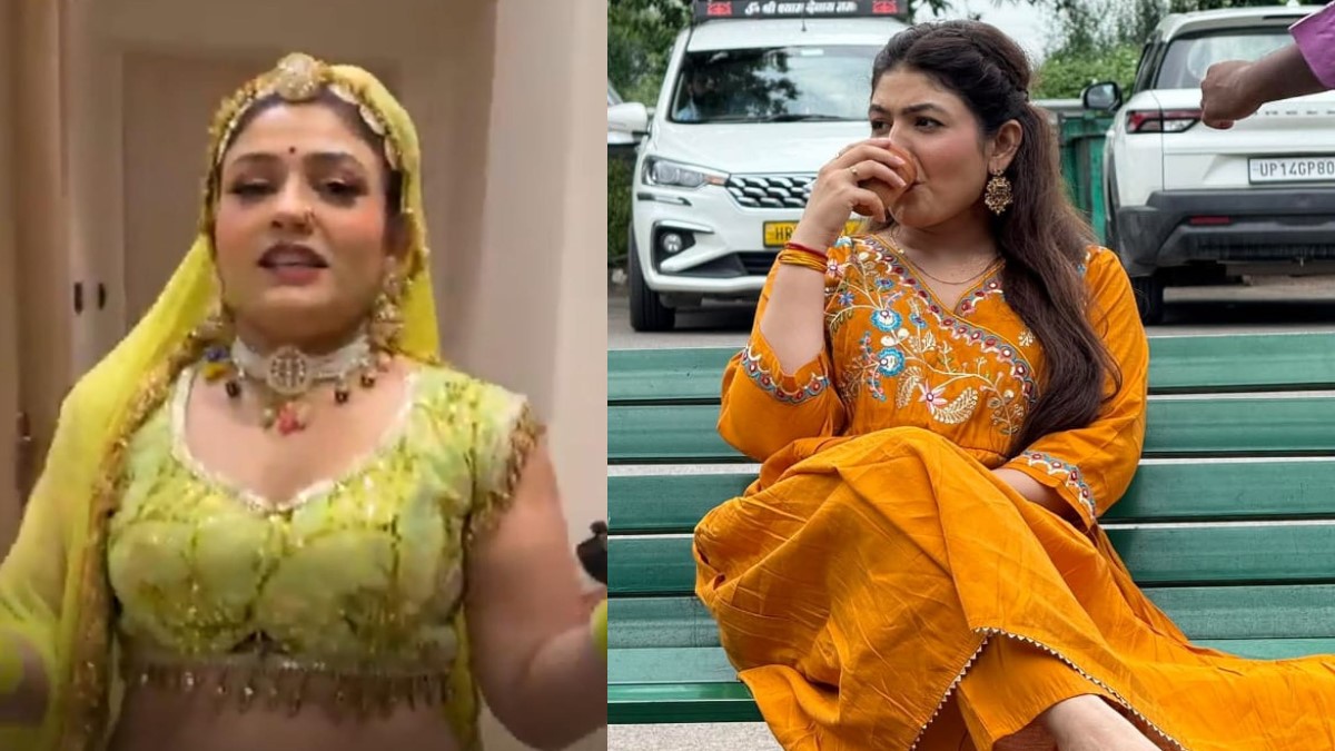 indian shakira gori nagori arrives in banaras enjoys morning tea jagran special
