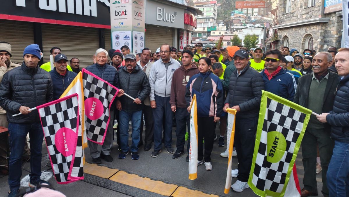 mussoorie ultra marathon jimmy alter flags off first edition
