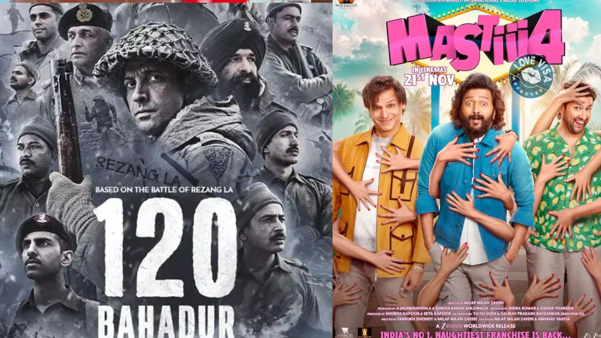masti 4 vs 120 bahadur box office collection day 2 who smashed the box office on saturday