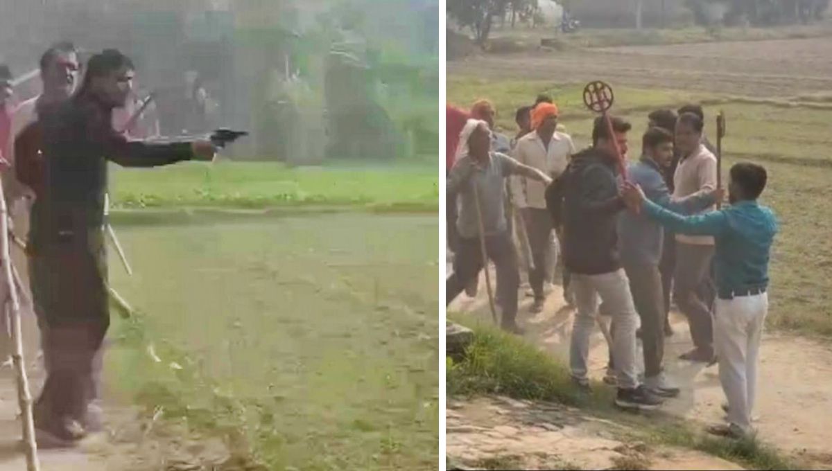 tension grips palhaipaar babu police deployed in gorakhpur news