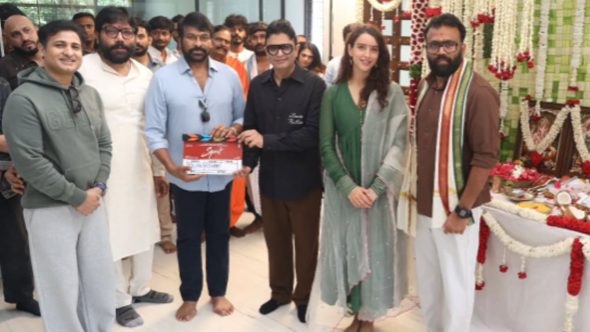 prabhas tripti starrer spirit shooting starts see photos from muhurat shoot