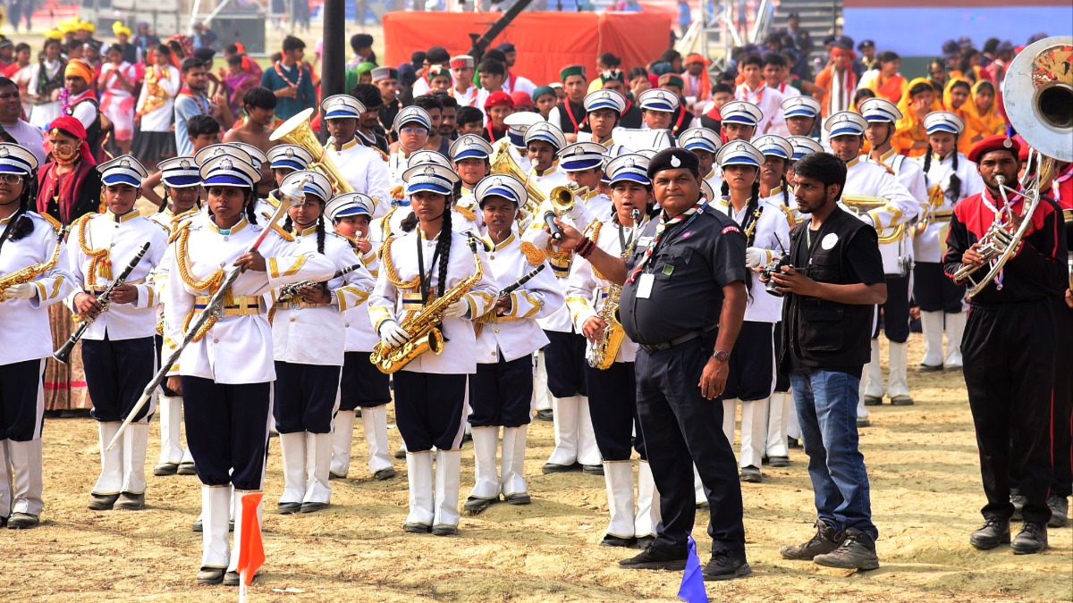 national jamboree rehearsal cultural diversity youthful spirit at atal stadium