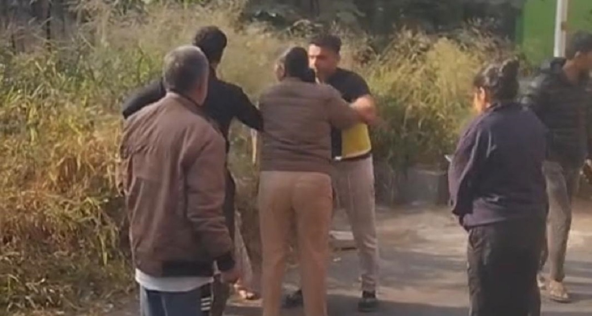 chandigarh police families clash stabbing incident at police complex