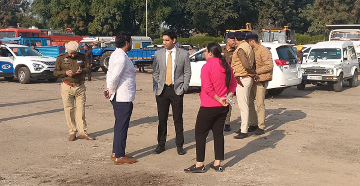 chandigarh club demolition estate office action against illegal constructions