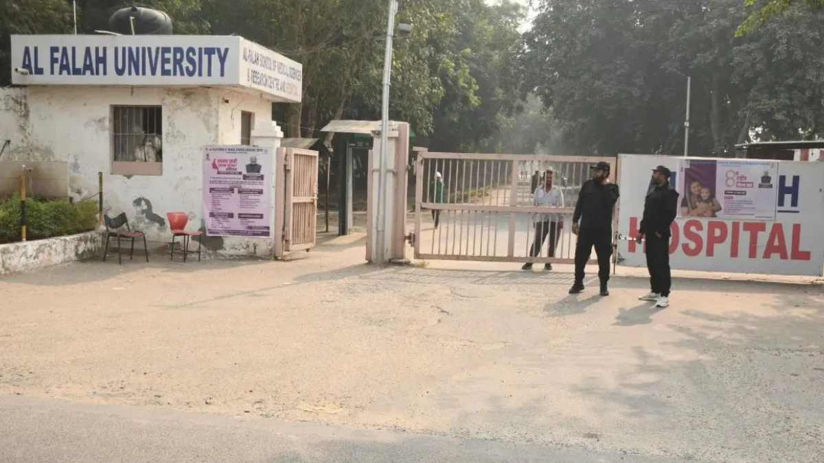delhi terror blast al falah university doctors missing ats investigation