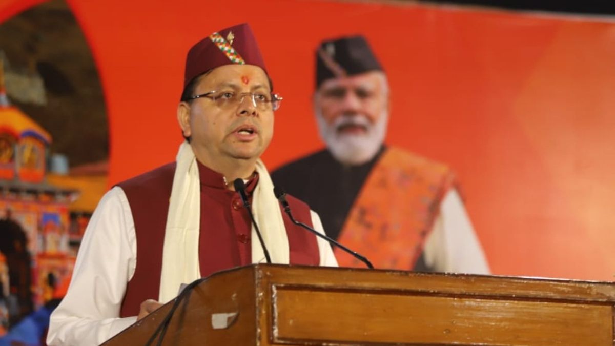 uttarakhand development dhami pledges to lead in every sector