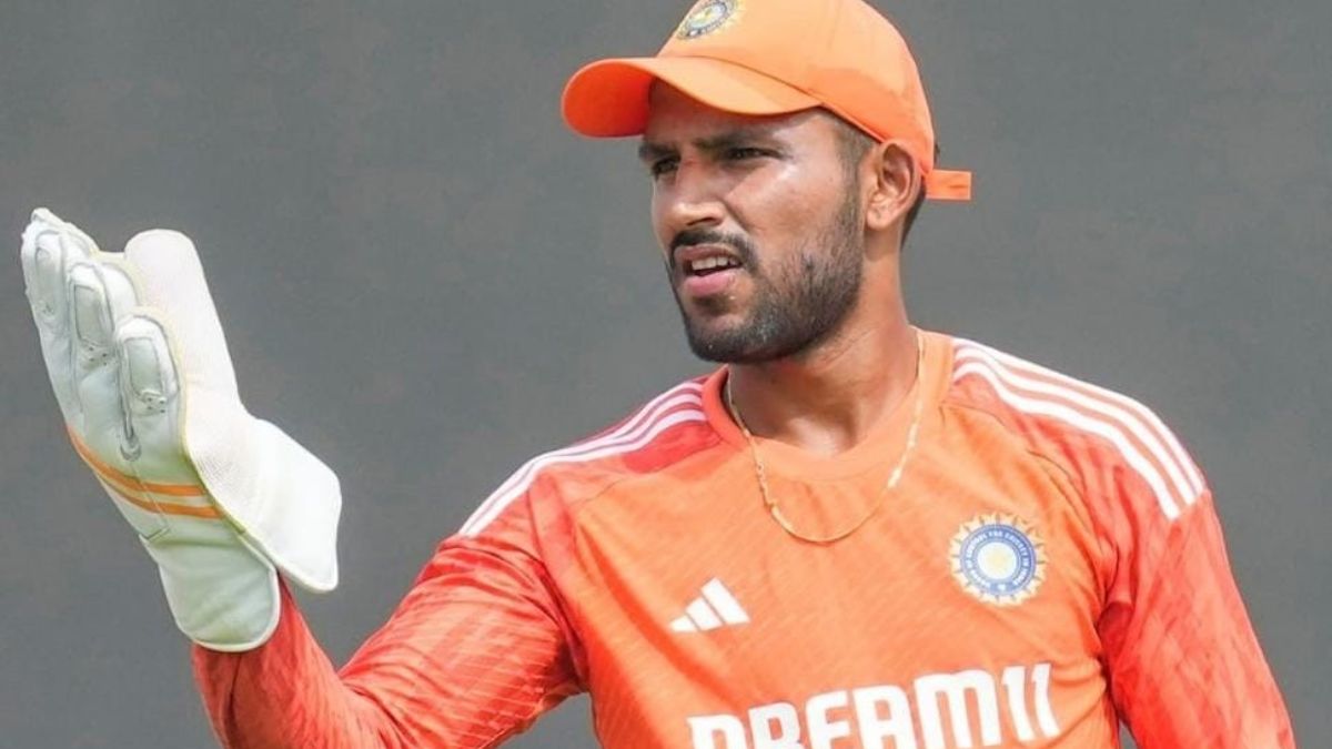 dhruv jurel selected for south africa odi series agra celebrates