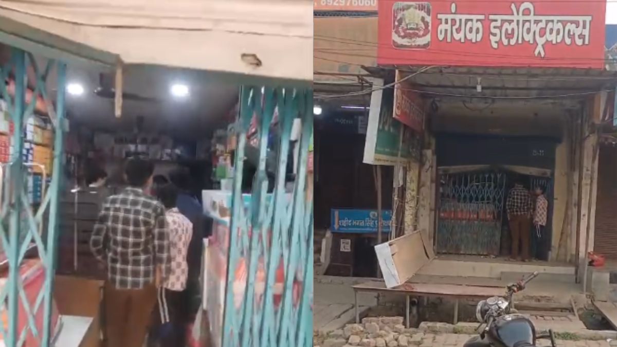 ghaziabad electronics store theft cash and copper wire stolen