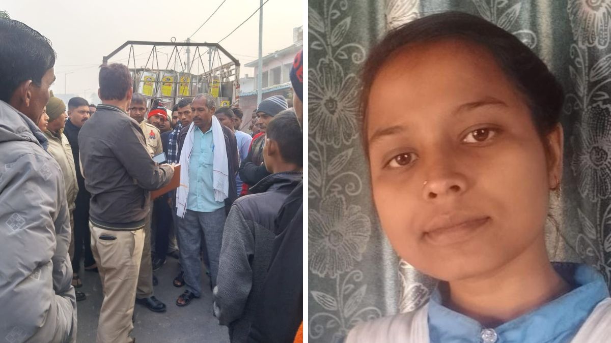 maharajganj speeding pickup truck kills student going to tuition