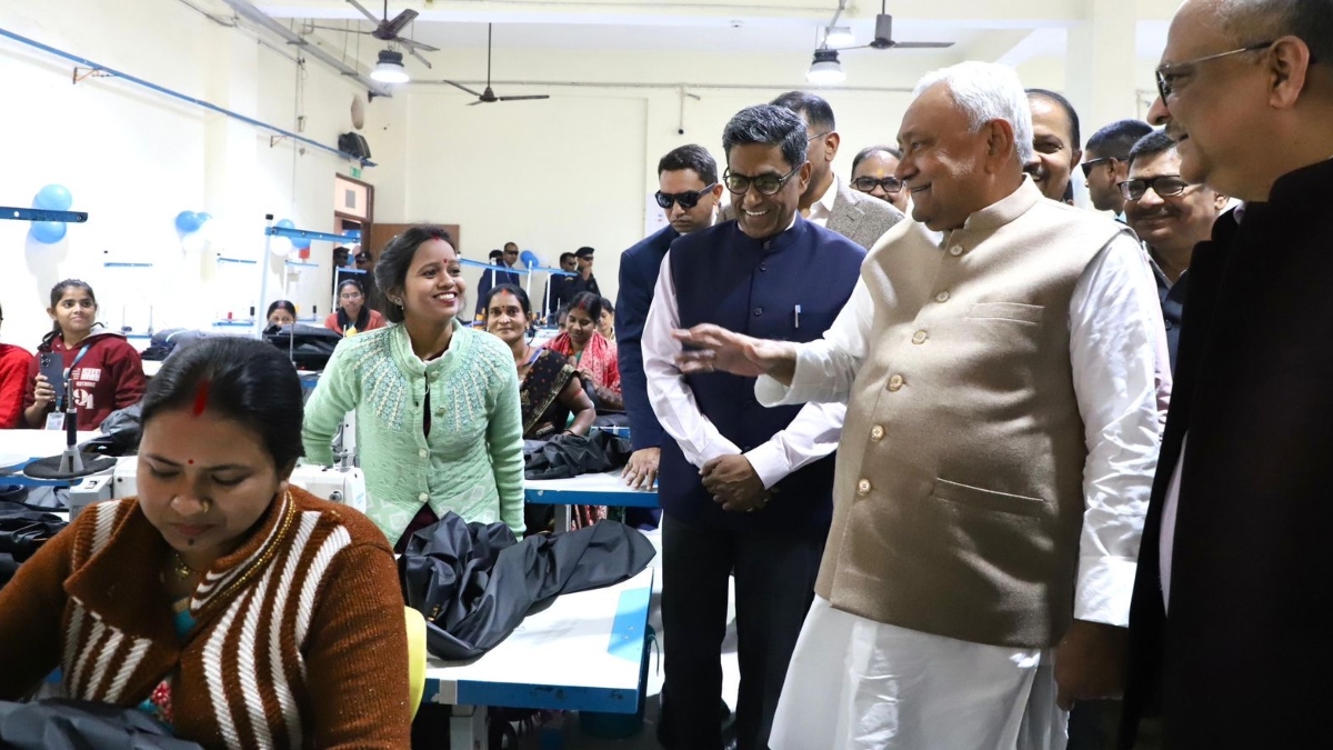 made in hajipur shoes popular with russian army cm nitish kumar visits factory