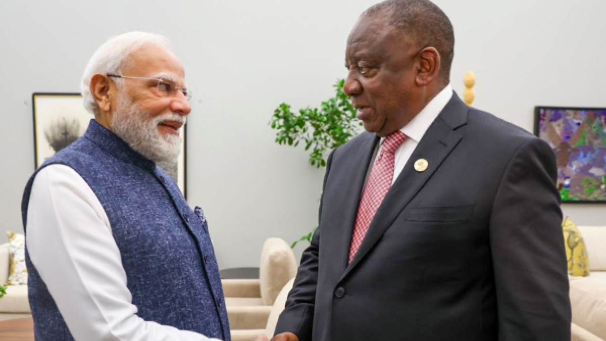 south african president cyril ramaphosa thanked pm modi for g20 summit hosting