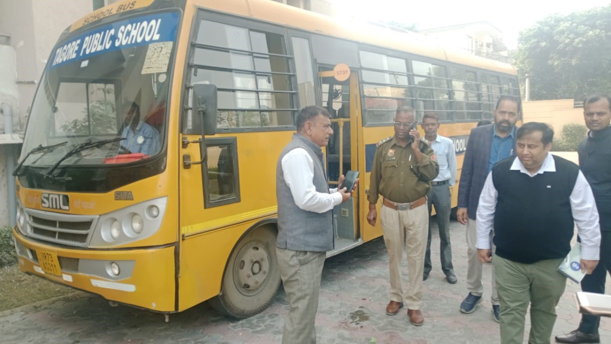 palwal school vehicle check strict enforcement of safe vehicle policy