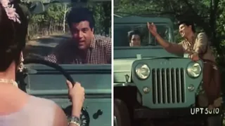 शिकारी फिल्म के ‘तुम्हारे प्यार में हम बेकरार हो के चले...’ गीत का दृश्य। वीडियो ग्रैब