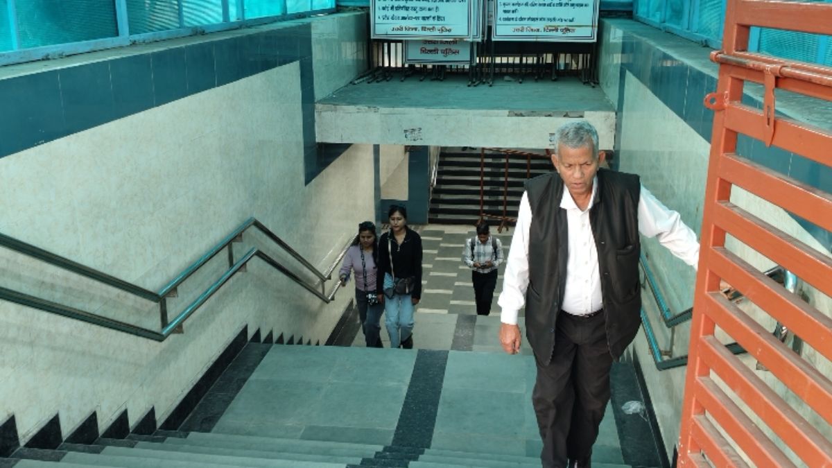 red fort subway revamped after attack making it pedestrianfriendly