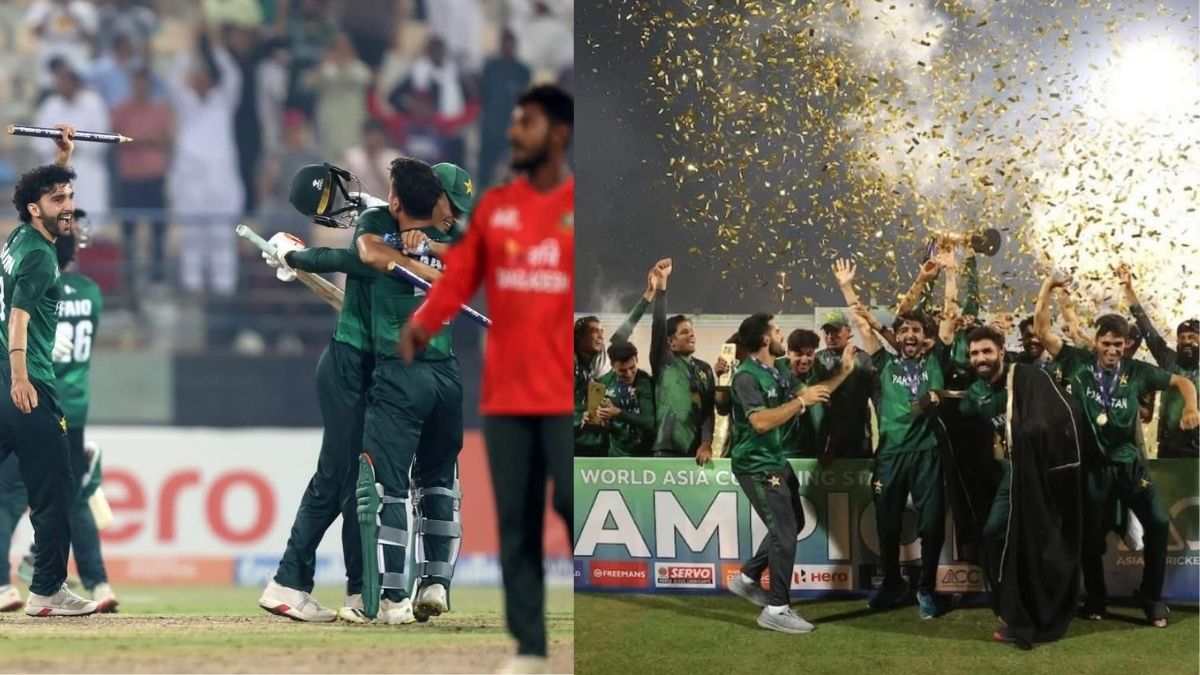 pak a vs ban a final pakistan wins rising asia cup for the third time after super over thriller