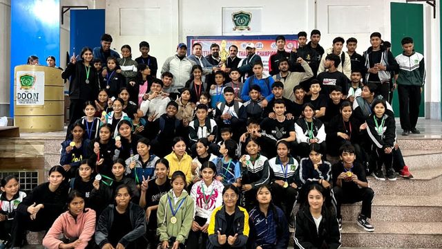Dehradun News: राज्य थांग-ता चैंपियनशिप में दून युधिष्ठिर पब्लिक स्कूल ने जीता खिताब