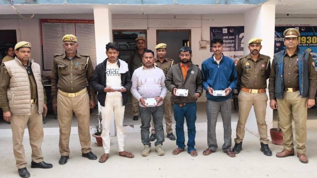 four arrested in tappebaji gang case in sant kabir nagar