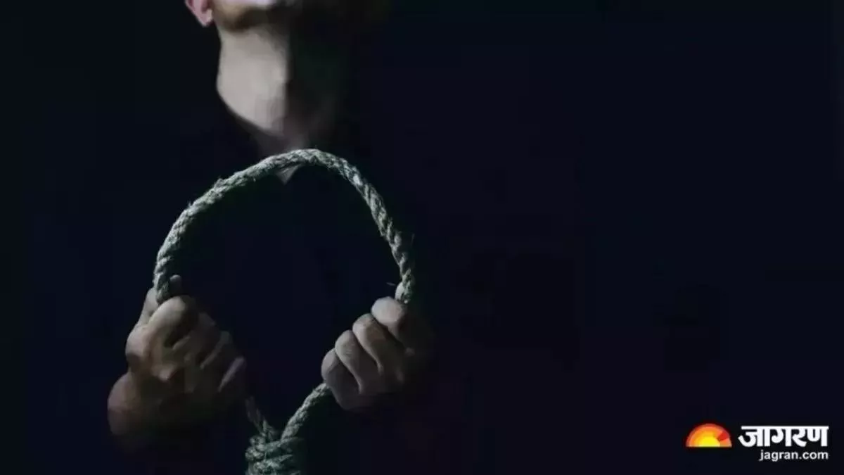 man found dead hanging after dispute in mirzapur