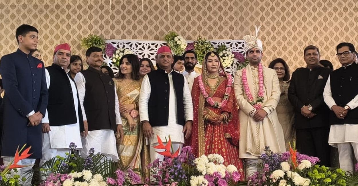 akhilesh yadav cousin aryan yadav married sering from ladakh