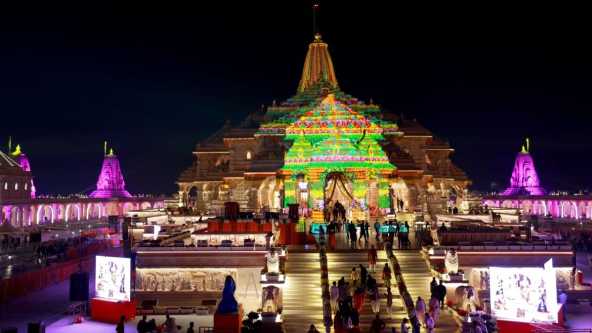 ayodhya ramlala darshan southnorth indian handicraft adorned ptambar