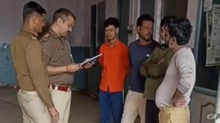 police question 10 outsiders staying in guest house