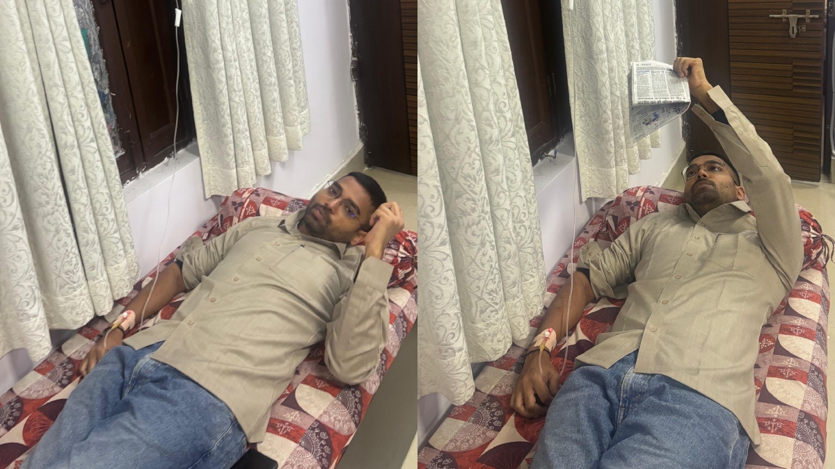 deepak prakash bihar minister diagnosed with typhoid advised bed rest