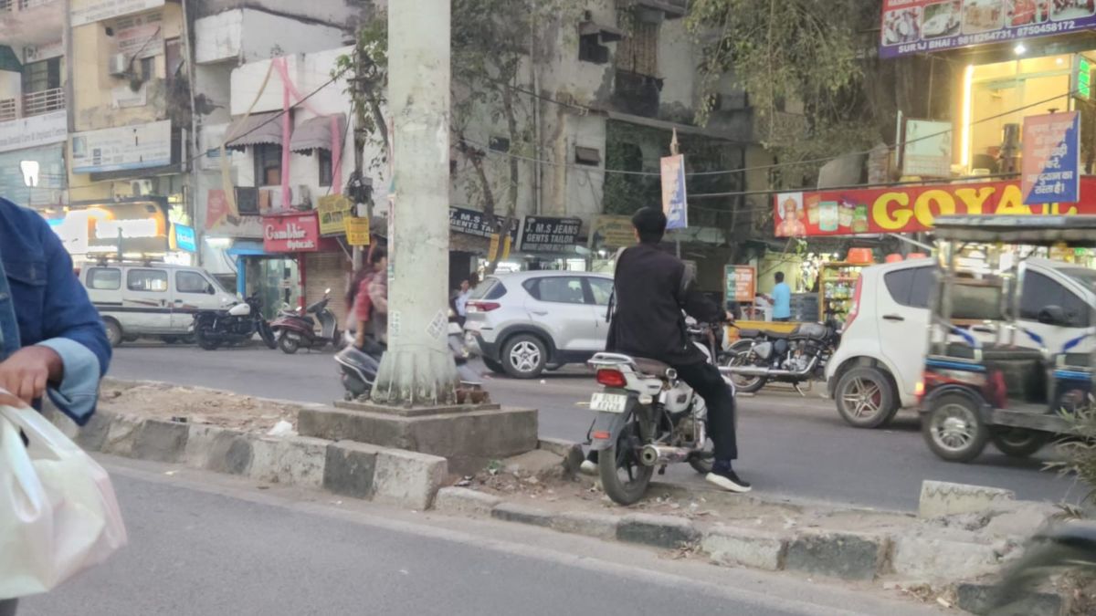illegal road cuts in delhi a deadly threat to pedestrians