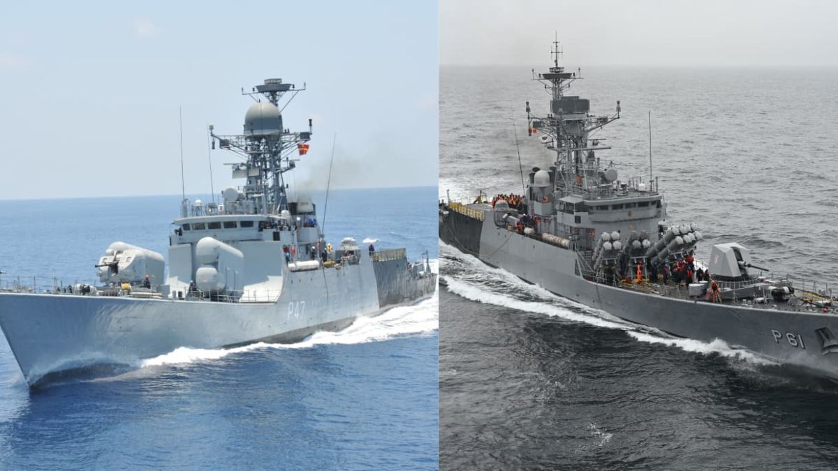 two frontline warships to arrive in kolkata on november 27 to mark navy day