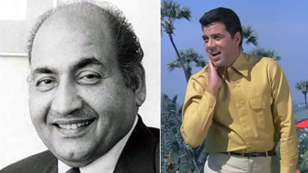 dharmendra jhilmil sitaron ka aangan hoga song sung by mohammed rafi now become favourite of gen z